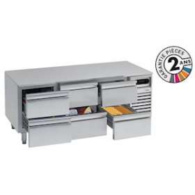 SOUBASSEMENT REFRIGERE 6 TIROIRS|Nosem-NOEBRU216