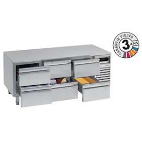 SOUBASSEMENT REFRIGERE 8 TIROIRS|Nosem-NOEBRU220