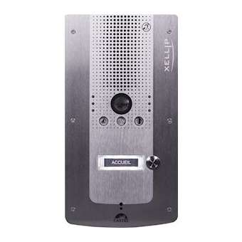 Portier audio video Full IP/SIP 1 bouton d'appel conforme loi Handicap PoE|Castel-CST590.2000