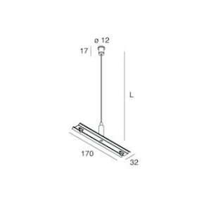 HERO: CABLE DE SUSPENSION POUR LA JONCTION DE PROFILS (1 PIECE)|Novalux-NLX108686.99