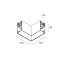 HERO B : PROFIL EN L POUR INSTALLATION EN SUSPENSION, PROFIL VIDE CABLÉ, 150, AN