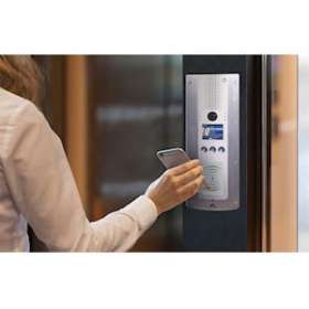 Portier video IP/SIP défilement loi Handicap et lecteur BLE PoE|Castel-CST590.7900