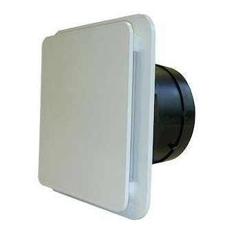 Bouche extra-plate design avec volets orientables et manchette à griffes D80 mm|S&P France ( Unelvent )-UNE855015