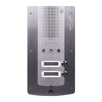 Portier audio Full IP/SIP 2 boutonsd'appel conforme loi Handicap PoE|Castel-CST590.0100