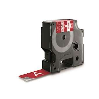 Ruban Vinyle coloré 19 mm x 5,5 m Blanc/Rouge|NWL France-DYM1805422