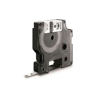 Ruban permanent polyester 6 mm x 5,5 m Noir/Blanc|NWL France-DYM1805442