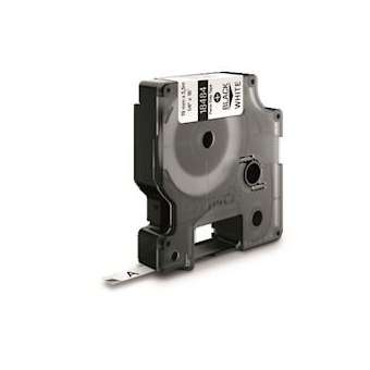 Ruban permanent polyester 19 mm x 5,5 m Noir/Blanc|NWL France-DYM18484