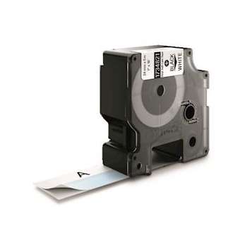 Ruban Auto protégé en Vinyl 24 mm x 3,5 m Noir/Blanc|NWL France-DYM1734821