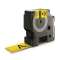 Ruban thermorétractable 24 mm x 1,5 m Noir/Jaune