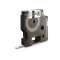 Ruban thermorétractable 6 mm x 1,5 m Noir/Blanc