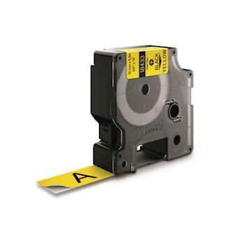 Ruban Vinyle coloré 19 mm x 5,5 m Noir/Jaune|NWL France-DYM18433