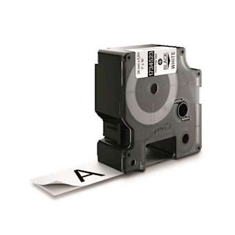 Ruban permanent polyester 24 mm x 5,5 m Noir/Blanc|NWL France-DYM1734523