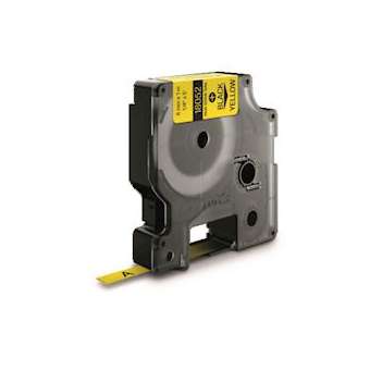 Ruban thermorétractable 6 mm x 1,5 m Noir/Jaune|NWL France-DYM18052