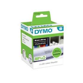 Dymo Labelwriter grandes étiquettes d'adresse autocollantes, 36mmx89mm|NWL France-DYMS0722400