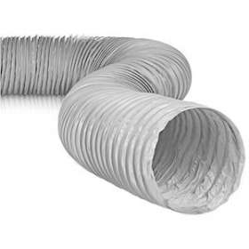 Gaine souple PVC, diamètre 125 mm, longueur 6 m|S&P France ( Unelvent )-UNE810198