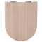 ABATTANT WOOD SLIM DBLE DéCLIP