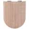 ABATTANT WOOD SLIM DBLE DéCLIP