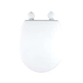 Abattant WC TISSOT PRO BOIS COMPRESSE modele Marine Blanc|Olfa-OL47MA0001