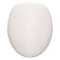 Abattant WC TISSOT PRO THERMODUR modele RD'2 Blanc CHARNIERES FIXE INOX