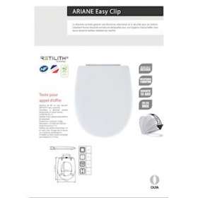 ABATTANT ARIANE EASY CLIP DESC|Olfa-OL47AR12424101
