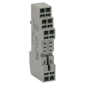 Socle 8 broches, bornes à ressort, 5a, 250v, pour h3rn-2, g2r-2-sn|Omron electronics-OMRP2RF-08-S