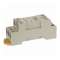Socle pour relais my2 et minuterie h3y(n)-2