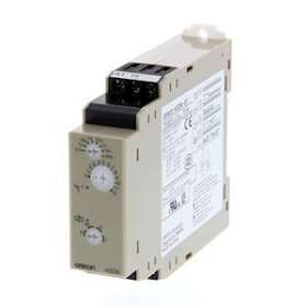 22,5 mm, multiplage, 4 fonctions, multitension 24-240 vc.a./c.c., 1 x temporisé,|Omron electronics-OMRH3DK-S124-240VAC-DC