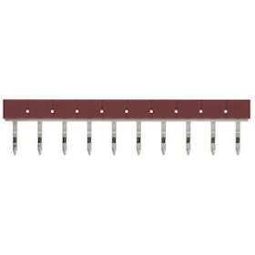 Accessoire pour g2rv-sr/g3rv-sr peigne 10 broches rouge|Omron electronics-OMRPYDN-6.2-100R