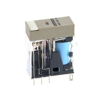 Relais industriel embrochable, diode, 2rt, 5a, 240vca|Omron electronics-OMRG2R-2-SD24VDC(S)