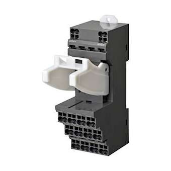 Socle, rail din / montage en surface, 31mm, 14 broches, borne push-in|Omron electronics-OMRPYF-14-PU
