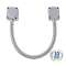 Flexible de porte en inox - 45cm - Peinture RAL gris