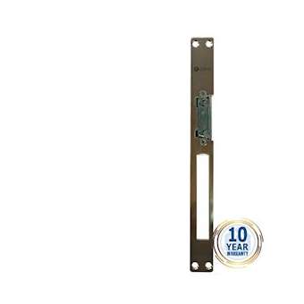 Gâche symétrique émission 1 temps 10/24V AC/DC 67mm + têtière inox|CDVI-CDAT290SR1024