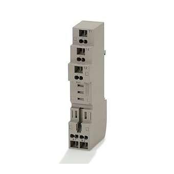Socle pour relais g2r-1-sn, g3r ssr et minuterie h3rn, bornes ressort|Omron electronics-OMRP2RF-05-S