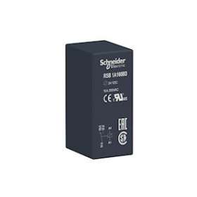 Harmony Relay RSB - relais PCB embrochable - 1OF - 16A - 24VDC|Schneider Electric-SCHRSB1A160BD