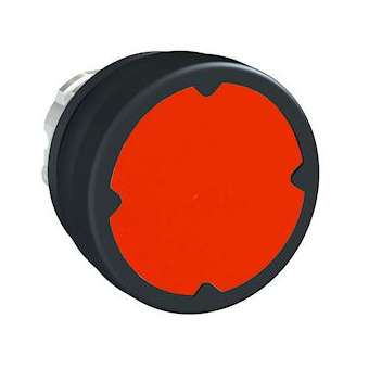 Harmony tête de BP D37 IP69K - D22 - rouge - sans marquage|Schneider Electric-SCHZB4BC480