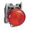 Harmony XB4 - voyant lumineux BA9s - D22 - rouge - direct 250V max - vis étrier|Schneider Electric-SCHXB4BV64