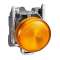 Harmony XB4 - voyant lumineux BA9s - D22 - orange - direct 250V max - vis étrie
