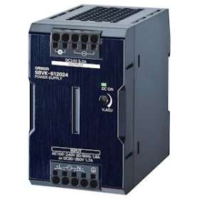Alimentation compacte push-in, 120w, 24vdc, 5a, rail din, revêtue|Omron electronics-OMRS8VK-S12024