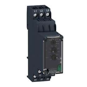 Harmony Control RM22 - relais contrôle de phases - 2OF - 380 à 480Vca|Schneider Electric-SCHRM22TA33
