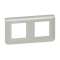 Plaque de finition horizontale Mosaic pour 2x2 modules alu