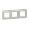 Plaque de finition horizontale Mosaic pour 3x2 modules alu