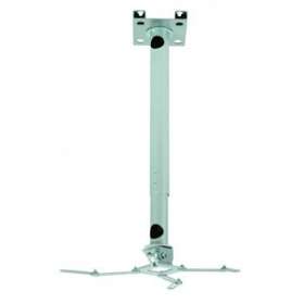 Support fixe pour vidéoprojecteur, réglable 7 à 150cm, blanc, passage de câbles|Oray-OAYSVP006B