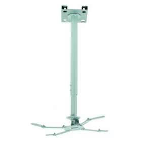 Support fixe pour vidéoprojecteur, réglable 7 à 150cm, silver, passage de câbles|Oray-OAYSVP006S