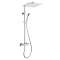 Colonne de douche square400 avec bras de 450mm