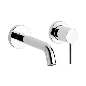 Mitigeur de lavabo COX 2 trous mural|Paini france-PIN88208A