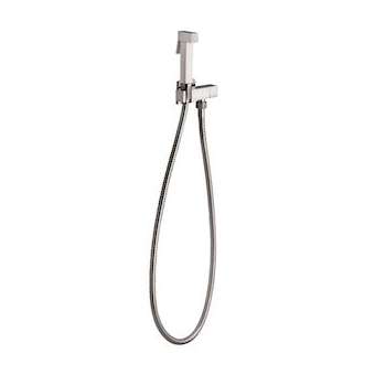 Ensemble douchette hygienique avec support a encastréer TANK|Paini france-PIN02CR01