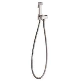 Ensemble douchette hygienique avec support a encastréer TANK|Paini france-PIN02CR01