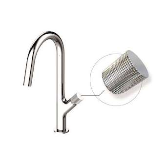 Mitigeur de cuisine tropic chrome manette antidérapente|Paini france-PIN78CR572