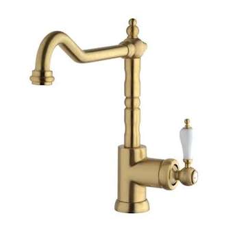 Mitigeur cuisine duomo vieux laiton brossé|Paini france-PIN88VB572