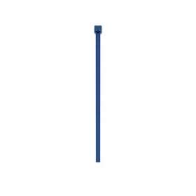 Collier PLT détéctable,292X4,8m,Polypropylène,Bleu foncé,Cdt:100 (sachet)|Panduit Composants Industriels-PNUPLT3S-C186
